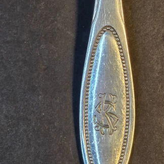 Karl Sauberzweig Silver Plated Soup Spoon