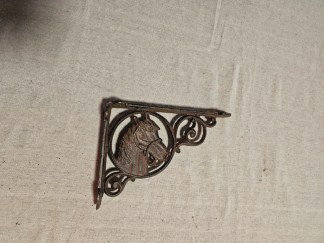 13 Horse shelf brackets 2000's/ cast iron/ solid/ for barn or home decor