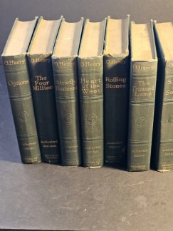 The works of O Henry 1919/ good shape/ nice collection/7 volumes