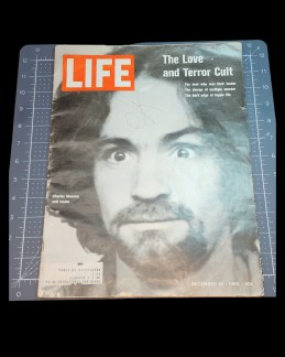 Charles Manson Autograph