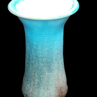 Pisgah Forest Blue to Plum Vase 5 x 3.5