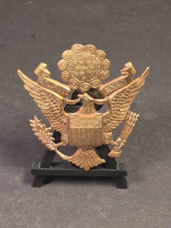 Vintage US Military Great Seal E Pluribus Unum Pin Badge - 2.5" x 2.5"