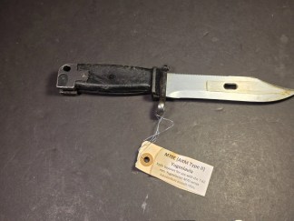 Yugoslavian M70E AKM Type II Knife Bayonet & Scabbard - Matching Numbers - Yugo