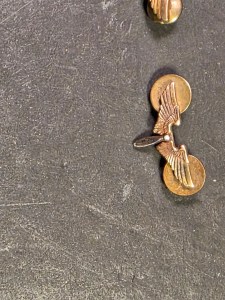 Lot of 6 Vintage US Military Insignia Pins and Ribbon Bars - Meyer NY & Pat Pend