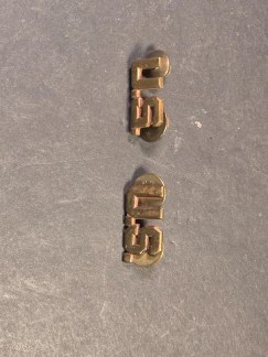 Lot of 6 Vintage US Military Insignia Pins and Ribbon Bars - Meyer NY & Pat Pend