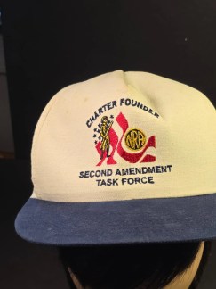 Vintage NRA Charter Founder 2nd Amendment Task Force Hat Cap - Made in USA