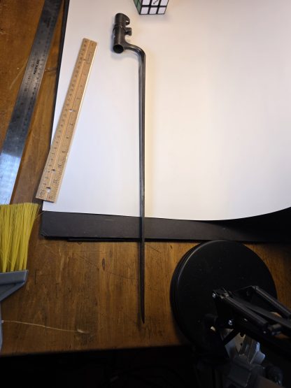 U.S. Model 1873 Bayonet, Springfield Trapdoor Bayonet, Socket Bayonet, Indian Wars Militaria, Antique .45-70 Bayonet