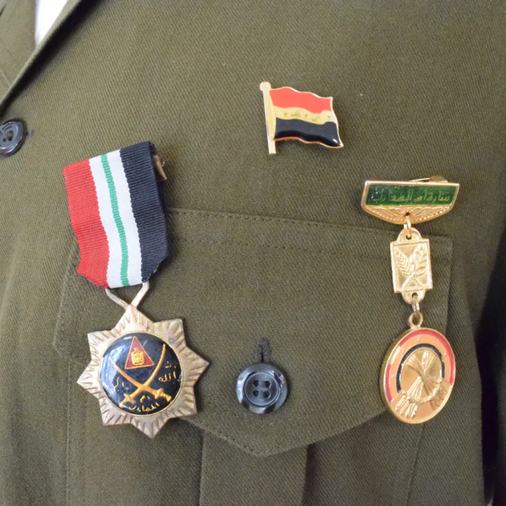 Vintage Iraqi Custom made Brigadier General Republicans Guards Wool Uniform Vintage Iraqi Custom made Brigadier General Republicans Guards Wool Uniform